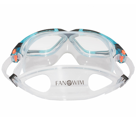 Очки для плавания FanSwim T19 (прозрачные; голубой / черный)